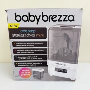 Baby Brezza One Step Mini Electric Bottle Steam Sanitizer-Open Box
